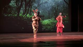 SNIGDHA MISHRA  PORTRAYAL OF GOLDEN DEER  SITA HARAN  KATHAK  Award Winning Production [upl. by Ensoll]