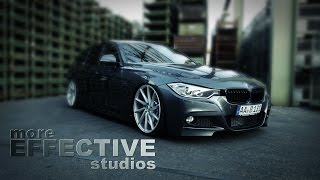 BMW F31 330D on 20quotVOSSEN with HampR Deep  Shortcut  More Effective Studios [upl. by Lardner974]