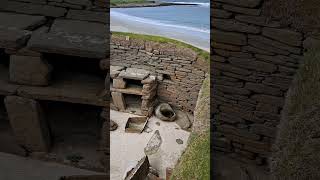 SKARA BRAE Neolithic Village Orkney Scotland scotland orkney archaeology science neolithic [upl. by Ynaffik]