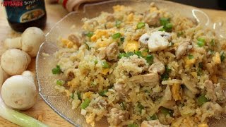 Keto Chicken Fried Rice  Keto Recipes  Headbangers Kitchen [upl. by Lexerd821]