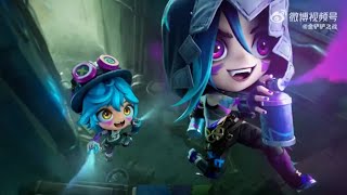 New Arenas Trailer for Golden Spatula ft Chibi Arcane Caitlyn Arcane Fractured Jinx and Isha [upl. by Rma476]