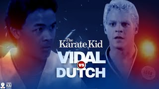 THE KARATE KID 1983 REHEARSAL DARRYL VIDAL VS DUTCH [upl. by Kirbie]