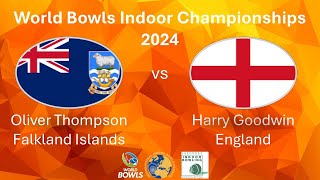 WB Indoor Championships Oliver Thompson v Harry Goodwin [upl. by Brien]