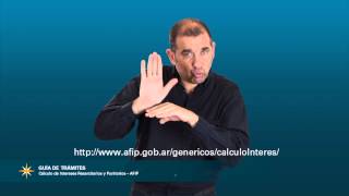 Cálculo de intereses resarcitorios y punitorios AFIP  LSA [upl. by Ahsimot]