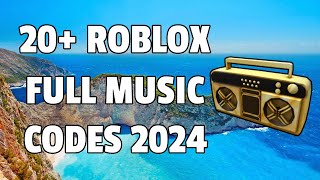 20 Roblox Full Music CodesIDs June 2024 WORKING ROBLOX ID [upl. by Melantha]