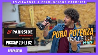 Unboxing e Recensione avvitatore a percussione  Parkside Performance PDSSAP 20 Li B2  Fai da te [upl. by Rothwell987]