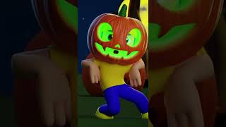 Halloween Dance with Pumpkin Head  D Billions shorts db [upl. by Yennek]