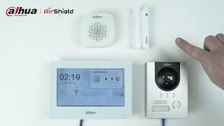 🛡️Dahua AirShield amp VTH Intercom Meets Intruder Alarm [upl. by Neelat]