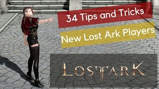 Lost Ark New Player Tips and Tricks  Level Fast and Fix Your UI [upl. by Eiralih796]