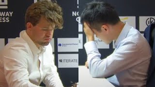 MAGNUS CARLSEN CHECKMATES WORLD CHAMPION after QUEEN SACRIFICE [upl. by Messere214]