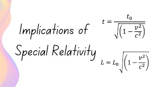 Time Dilation amp Length Contraction  HSC Physics [upl. by Grimbal]