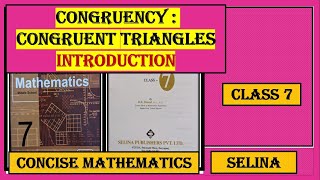 CONGRUENCY  CONGRUENT TRIANGLES  INTRODUCTION [upl. by Nahej966]