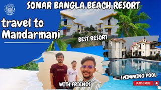 Mandarmani Best Resort with Pool  Budget Friendly Resort in Mandarmani near Beach  Mandarmani tour [upl. by Siderf874]