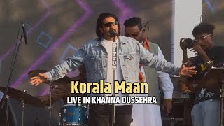 Korala Maan Live  Khanna Dussehra 2024  Daman Kang Production [upl. by Fenton]