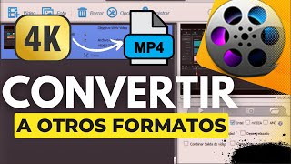 Comprime y convierte 4K a MP4 Sin Problemas Con El Mejor Convertidor de Video 2023 [upl. by Leirvag]