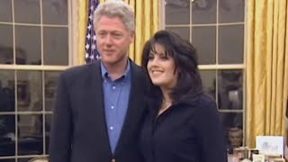 Monica Lewinsky Looks in Awe of President Clinton in Newly Surfaced Video [upl. by Abert]