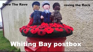 Whiting Bay postbox knitted cosy Arrandavetheraverovingtherock [upl. by Broderic]