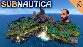 Subnautica F4  A LA ISLA A POR RECETAS  Gameplay Español [upl. by Alidis]