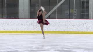 Hannah Kim 2023 National solo ice dance Free dance [upl. by Arlon]