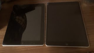 iPad 2nd Generation VS iPad 9th Generation Boot Up Comparison [upl. by Akissej170]