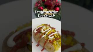 Ev yapımı kumpir 😍❤️✨ kumpircook food pratiktarifler sokaklezzeti [upl. by Lyrradal]