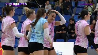 LEMESOS VOLLEYBALL  ΑΝΟΡΘΩΣΗ Highlights ΟΠΑΠ Πρωτάθλημα Volley Γυναικών 19122023 [upl. by Eidur]