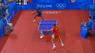 JeanMichel Saive vs Segun Toriola 2008 OG highlights [upl. by Atinniuq]