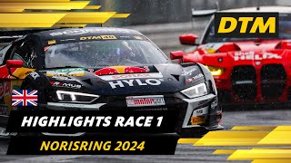 Sudden rain at the Norisring  DTM 2024 highlights  Norisring [upl. by Dorcus]