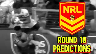 NRL Tips amp Predictions Round 10 2024 [upl. by Gunzburg]