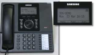 How To Camp Calls on a Samsung Telephone System [upl. by Ytsanyd]