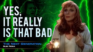 YES IT REALLY IS THAT BAD  Analysis of Star Trek TNG’s Sub Rosa  Treknalysis Halloween Edition [upl. by Ungley900]