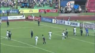 Honduras 2 Estados Unidos 1 GOL Juan Carlos Garcia [upl. by Yelram526]