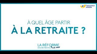 Réforme des retraites  âge de départ [upl. by Pappas250]