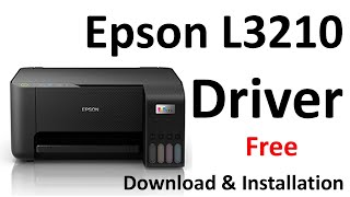 Epson L3210 Driver Download amp Installation [upl. by Minne]