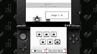 BoxBoy  World 3 Marathon SRank Playthrough 3DS [upl. by Elokin624]