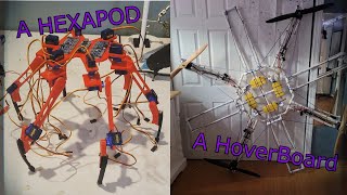 A Hoverboard A Hexapod a Years absence [upl. by Tiphany]