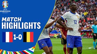 France vs Belgium  10  Highlights  UEFA Euro 2024 [upl. by Beattie]