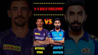 Mitchell Starc vs Jasprit Bumrah 33 Balls Challenges 😱 Real Cricket 24 shorts [upl. by Notsnorb]