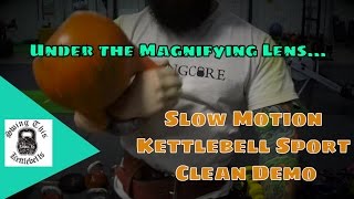 Kettlebell Sport Clean Technique for Single and Double Kettlebells  plus SLOW MOTION [upl. by Filide]