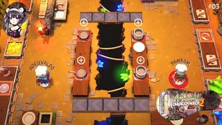 jogando OVERCOOKED 2 e sendo carregada 03 [upl. by Eeresed]