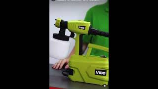 VIDO Painting spray gun Spray evenly full coverage tools vido powertools vidotools [upl. by Eiramit]