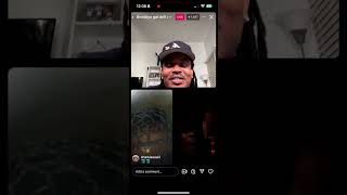 Bmg upperclass Kay Glizz Ciggy black on ig live speaking on 41 and woo Lotti diss [upl. by Menedez]