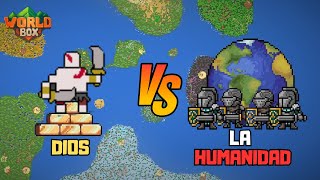 Enfrenté a TODA la HUMANIDAD vs un DIOSWorld box [upl. by Yelserp]