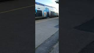 Départ dun Ter nomad de la gare de Oissel sncf ter train trainspotting tgv [upl. by O'Donoghue230]