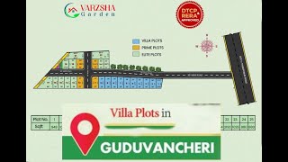 Varzsha Garden DTCP Plots  DTCP Plots In Guduvanchery [upl. by Nomihs]