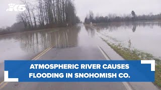 Snohomish County flooding [upl. by Ojahtnamas623]