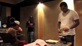 Kevin Gates x Yung Mazi InStudio with KE On The Track [upl. by Johna]