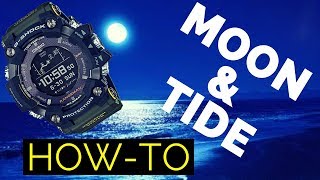 GPRB1000 Rangeman Review  Moon and Tide Graph Setup  How To Part 25 [upl. by Olenka]