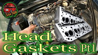 3800 Head Gasket Replacement Part 1 [upl. by Yanarp822]