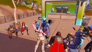 PINK GHOUL TROOPER Meets HONOR GUARD in Party Royale [upl. by Sidney]